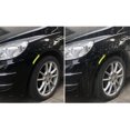 thumbnail image 2 of HSHDLDF 4pcs 3D Super Reflective Stickers Carbon Fiber Strips Car Side Door Edge Bumper Anti-Scratch Protection Guards Trim Stickers Universal (Wheel Eyebrow Stickers White), 2 of 5