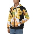thumbnail image 3 of Naloa Sunflower Gnomes 3 Men’s Hoodies, Zip up Hoodie, Sweatshirts,Hoodies for Men Sizes S-3XL-XX-Large, 3 of 5