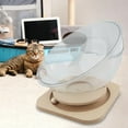 thumbnail image 7 of DOLITY Clear Capsule Cat Bed Acrylic Rabbit Activity Centre All Seasons Nest Kennel M, 7 of 7