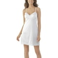thumbnail image 7 of Women's Vanity Fair 1010324 Rosette 24 Inch Lace Full Slip (Star White 46), 7 of 7