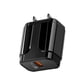 thumbnail image 5 of Inteprter Cargador USB Enchufe de carga rápida profesional Enchufes de carga resistentes a caídas Negro/enchufe de EE. UU. 2Conjunto, 5 of 6