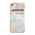 thumbnail image 1 of Personalised Blush Marble Name iPhone SE Case,iPhone 15, 1 of 2