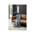 thumbnail image 4 of Grey Fleece Throw Blanket 50X60 100% Polyester, 4 of 5