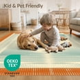 thumbnail image 4 of ODIKA 5'x7' Washable Area Rug Non-Slip, Chair-Friendly Personalized Album Cover Vintage Record Music Cassette Movie for Dining Room, Under Table, Home Office, 4 of 7