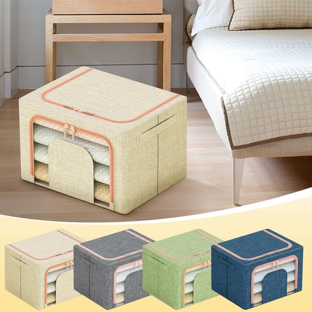 Cajas de Almacenamiento Plegables Xihbxyly para Guardar Ropa y Pernos de Almacenamiento