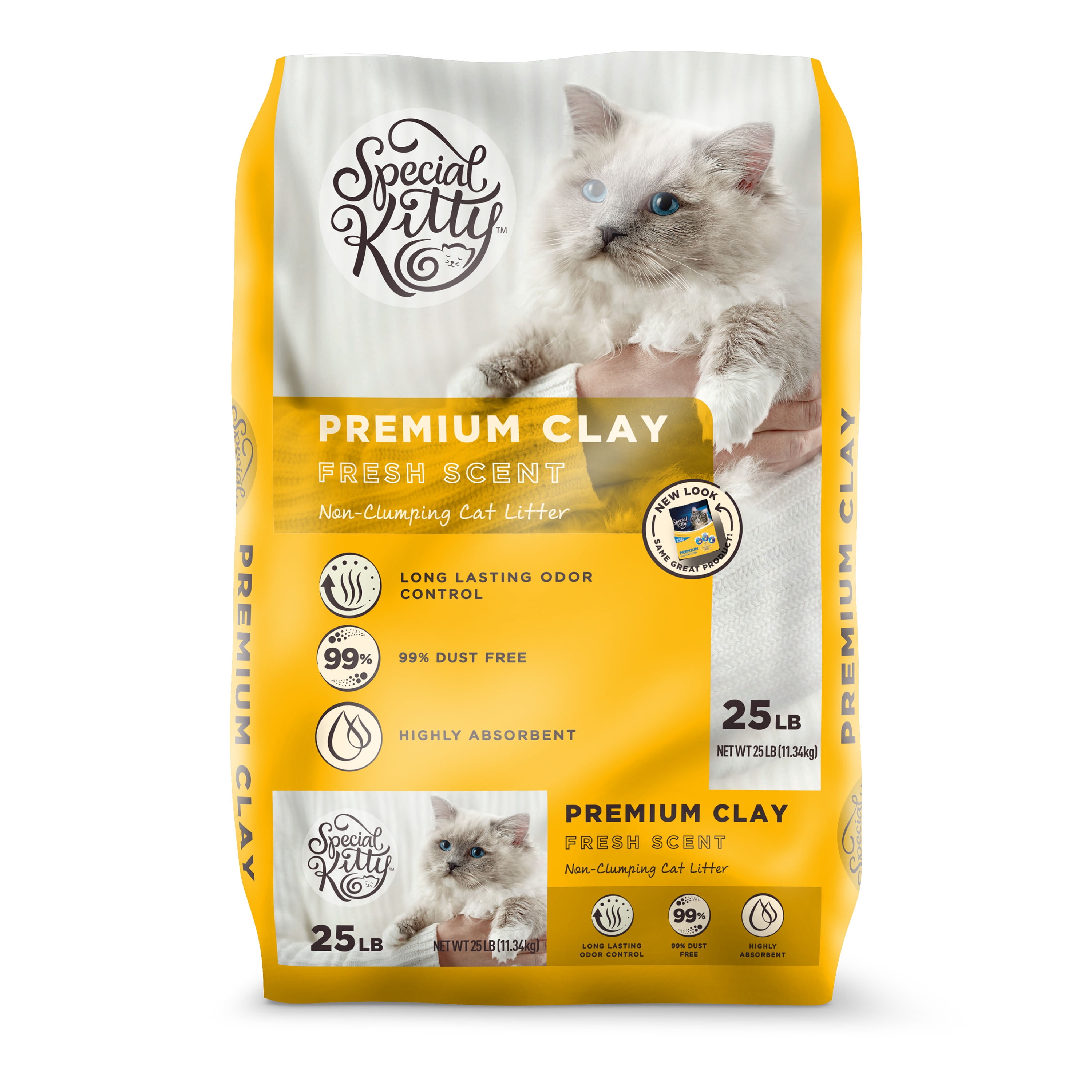 Special Kitty Premium Clay Cat Litter, Fresh Scent, 25 lb