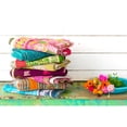 thumbnail image 4 of Taj Hotel Kantha Cotton Throw 50x70 Handcrafted Patchwork Indian Decor, 4 of 4