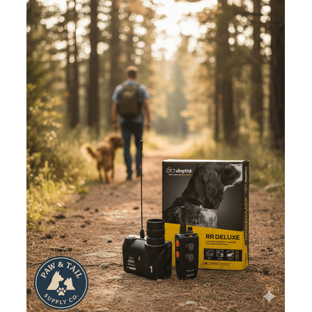 Dogtra Remote Release Deluxe Remote Launcher Black Advanced Training System for Dogs