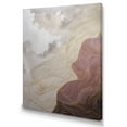 thumbnail image 2 of DESIGN ART Designart "Gold And Grey Line Art In Motion Iv" Minimalism Line Art Canvas Prints 16 in. wide x 32 in. high, 2 of 5