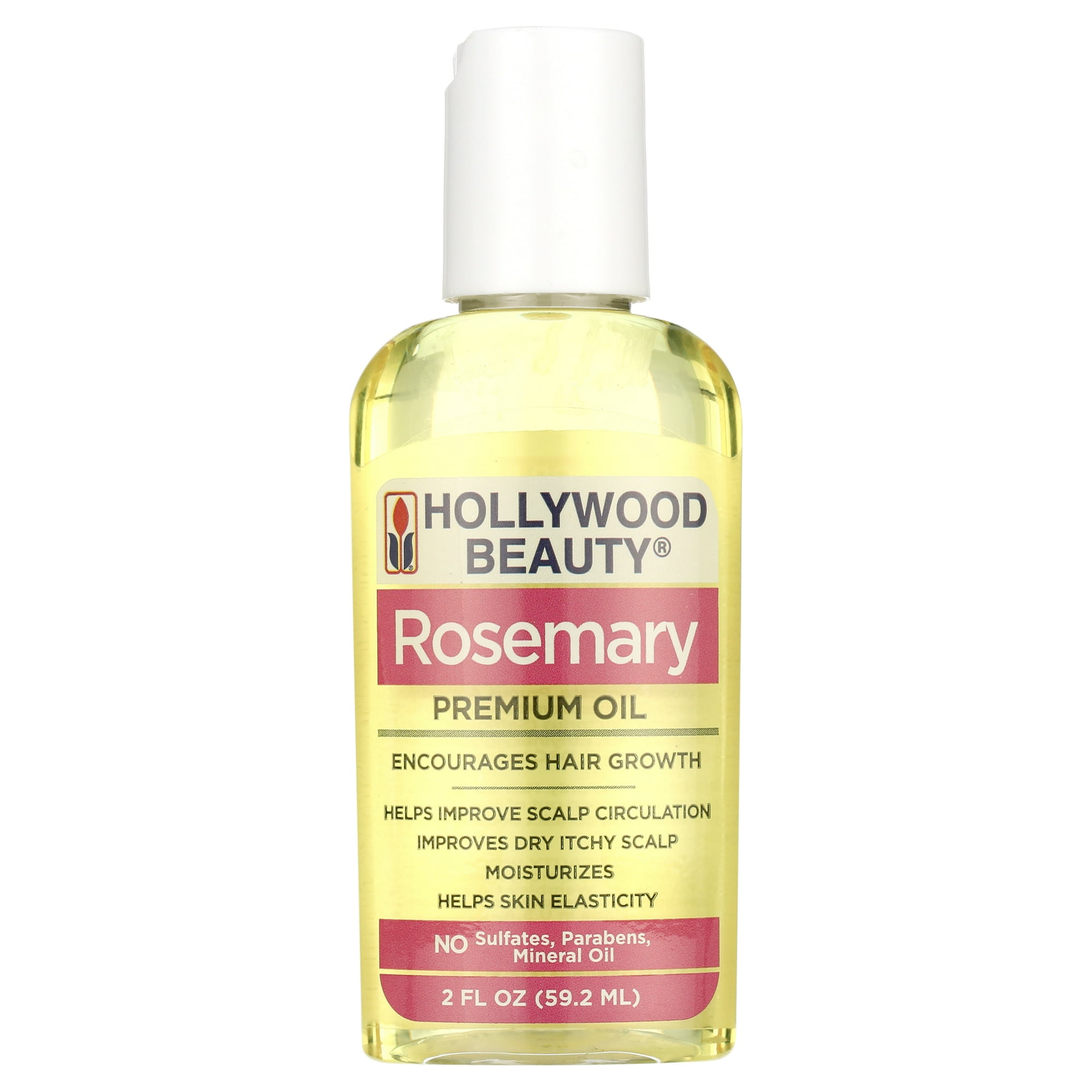 Hollywood Beauty Rosemary Premium Oil for Hair, Scalp, and Skin, 2 fl oz