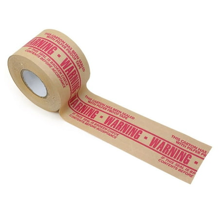 

Durable Logistics Wet Water Kraft Paper High Viscosity Warning Tape Package Tape Adhesive Carton Sealing