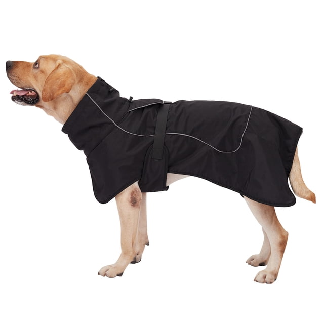 Labymos Perro abrigo de invierno impermeable reflectante