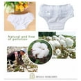 thumbnail image 4 of Bebés Niñas Recién Nacidos Pantalones Con De Encaje Pantalones Cortos Bloomers Pañal Cubierta De Pañales L por 6- CUTICAT Pantalones cortos de bebé, 4 of 8