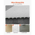thumbnail image 3 of VEVOR Chair Mat with Lip, 36 x 48-inch Office Chair Mat for Low Pile Carpeted Floors, Plastic Floor Protector Rug with Studded, Non-Slip & Easy to Clean, Smooth Glide Under Desk Rug for Home Office, 3 of 9