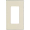 thumbnail image 4 of Leviton 80301-SA Almond Screwless Snap-On Polycarbonate Single Gang Decora Wall Plate, 4 of 5
