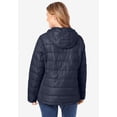 thumbnail image 2 of Woman Within Plus Size Packable Puffer Jacket, 2 of 5