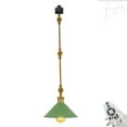 thumbnail image 1 of FSLiving H Type Track Lighting, Adjustable Ceiling Lighting Remote Control with Dimmable Color Changing Smart LED Edison Bulbs DIY Ceiling Spotlight H Track Mounted, Macaron Green - 1 Light, 1 of 9