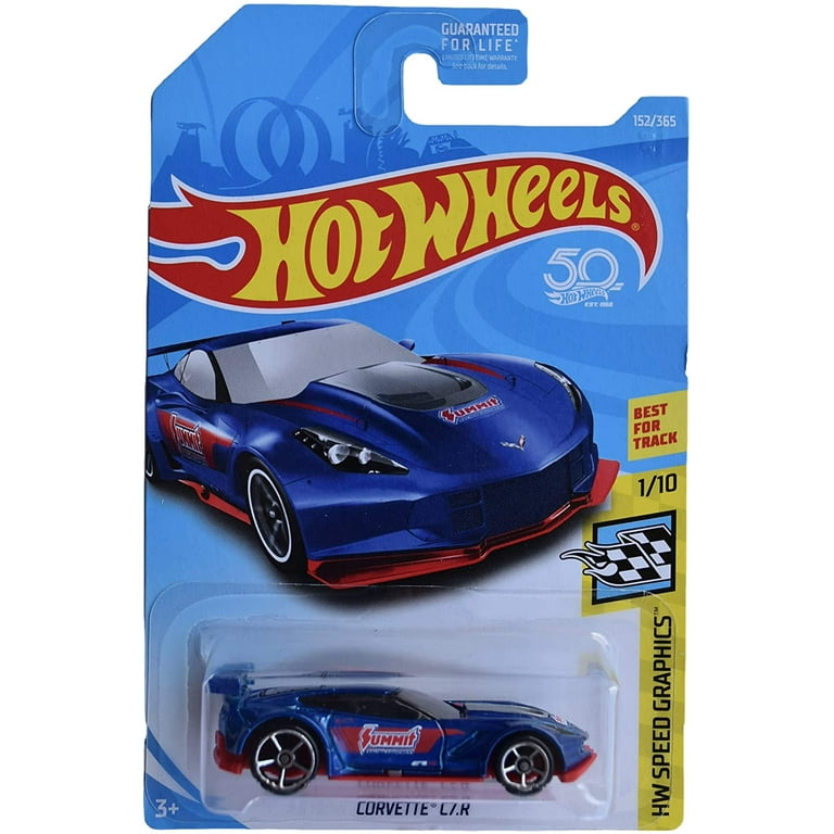 Hot Wheels Corvette C7.R 152/365, Blue