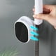 thumbnail image 1 of Soporte ajustable para cabezal de ducha con ventosa sin taladro | Soporte de plástico gris para ducha de alquiler | Organizador de pared para baño de fácil instalación, 1 of 6