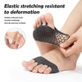 thumbnail image 3 of 2 Pairs Metatarsal Foot Pads, Gel Forefoot Cushions for High Heels, Breathable Reusable Ball of Foot Insoles for Women Men, Comfort Support for Walking Hiking, 3 of 9