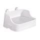 thumbnail image 2 of Bandeja de arena para cobayas, orinal portátil, antideslizante, rectangular, de alta calidad blanco, 2 of 9
