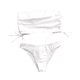 thumbnail image 4 of Traje de baño de playa con correa superior de tubo trasero de color sólido dividido cómodo para mujer OAVQHLG3B Store lin121212, 4 of 4