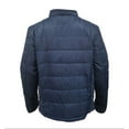 thumbnail image 2 of HoodLamb Men's Hemp Cotton Biker Puffer 420, Blue, X-Large, 2 of 2
