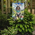 thumbnail image 2 of Bluetick Coonhound Easter Egg Hunt Garden Flag 11.25 in x 15.5 in, 2 of 5