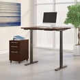 thumbnail image 5 of bush business furniture move 60 series height adjustable standing desk with storage, 5 of 7