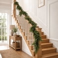 thumbnail image 5 of Qwtwty Christmas Decorations Artificial Pine Garland, Fireplace Garland for Indoor Outdoor Home Mantle Stairs Railing Table Decorations, 5 of 7