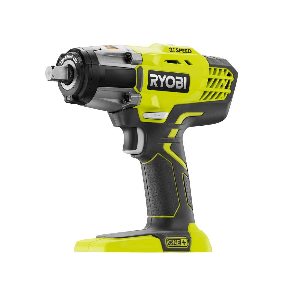 Ryobi 18Volt ONE+ 1/2 in. Cordless 3Speed Impact Wrench (ToolOnly