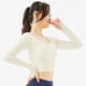 thumbnail image 2 of Camisas de Yoga de manga larga para mujer, camiseta holgada, Top corto, ropa deportiva para gimnasio, ropa deportiva, ropa de entrenamiento para mujer, 2 of 5