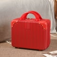 thumbnail image 1 of 14 inch Mini Travel Suitcase Cosmetic Box Hand Luggage Organizer Makeup Case Small Password Box Boarding Case 2, 1 of 6