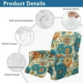 thumbnail image 5 of Kuiaobaty Mandala Flower Print Recliner Chair Cover for Large Recliner Durable Reclining Sofa Slipcover Breathable Reclining Slipcover with Pocket for Living Room, 5 of 8
