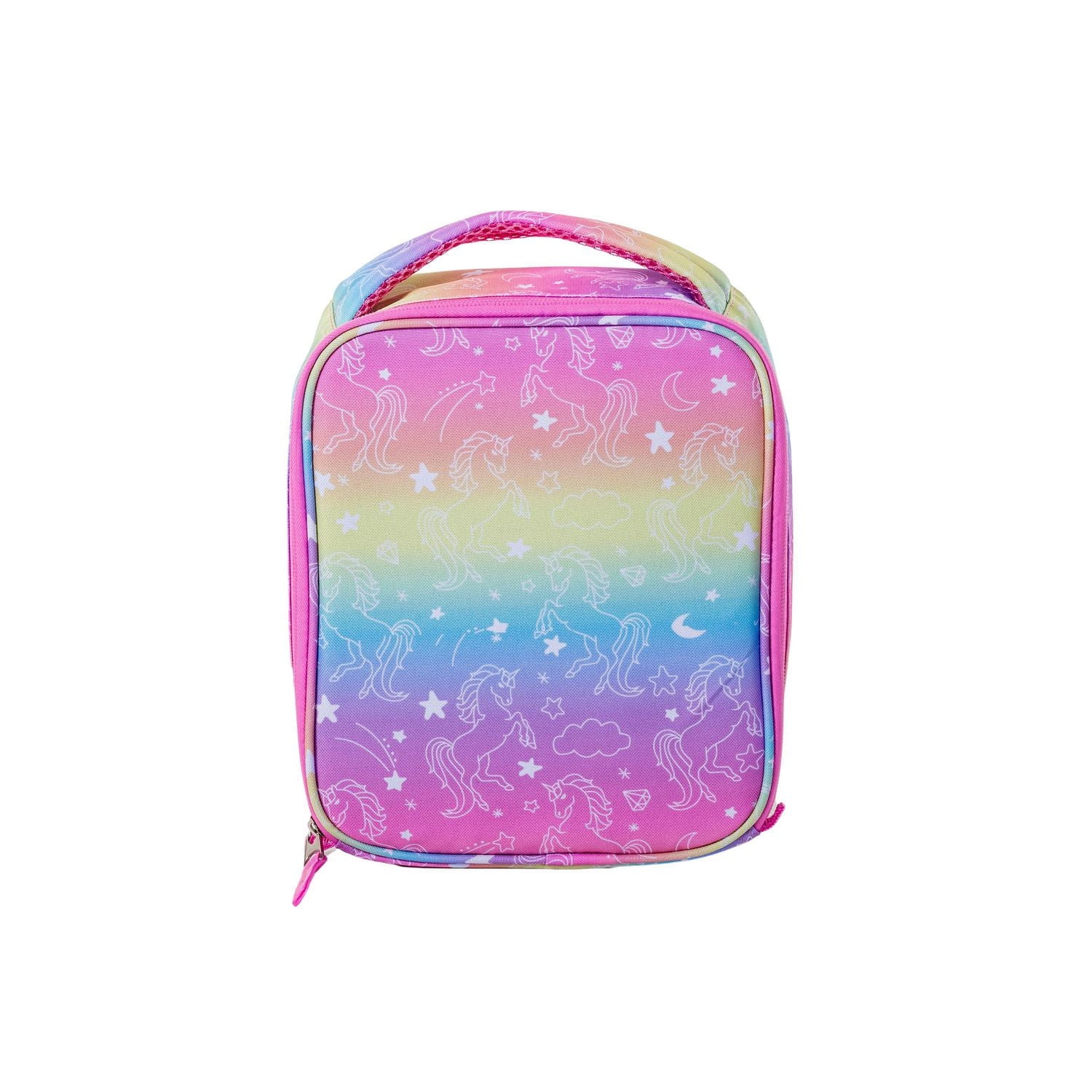 7-Piece Lunch Bag Set, unicorn, Made of 600D Polyester