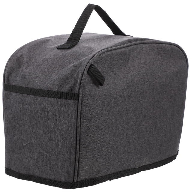 AURARMLET Funda Para Electrodomésticos De Cocina Con Bolsillo Y Negro