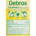 Debrox Earwax Removal Kit, 0.5 fl oz Ear Drops & Bulb Ear Syringe