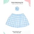 thumbnail image 3 of Disney Lilo and Stitch Girls Skort & T-Shirt Set, Summer Outfit for Toddler & Little Kids (White, 3T), 3 of 5
