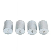 TOP! Alibration Weights 200 G, Chromeplated Steel 4 Pcs. Double Hook Accuracy of ±2% in Scale Testing Class