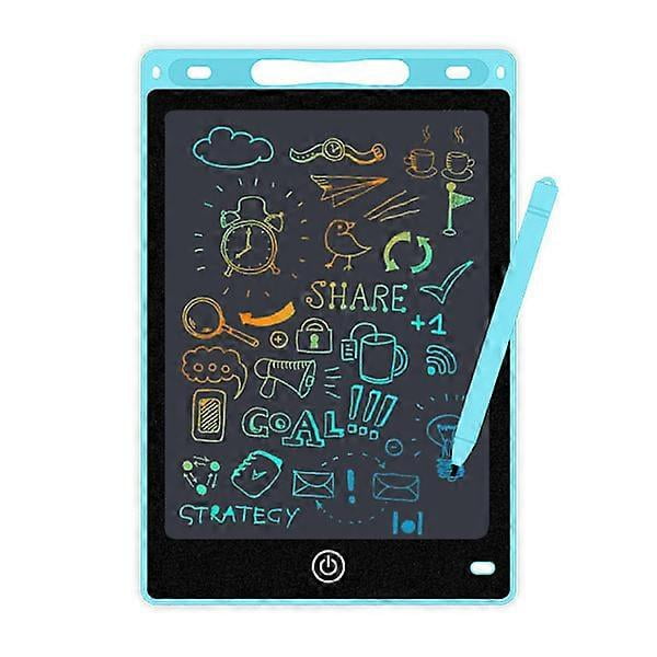 12 Inch Digital Writing Tablet, Erasable Portable Graffiti LCD Writing Board, Dark Blue