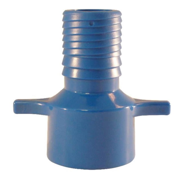 Adaptador de irrigación Apollo Abtfa1 Blue Twisters hembra de 1 pulgada