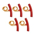 thumbnail image 4 of S SERENABLE 5 Pieces Car Tire Changing Rim Protector Portable Wheel Changing Rim Savers Red, 4 of 9