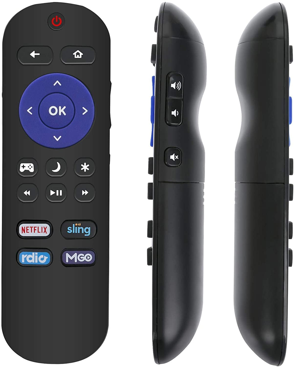 Replacement Insignia Roku Tv Remote Control Ns Rcrus 16 Walmart Com Walmart Com