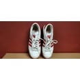 thumbnail image 4 of Ad-id-as Muhammad Ali White-Red Stripes Leather LowTop Shoes 8 US, 4 of 6