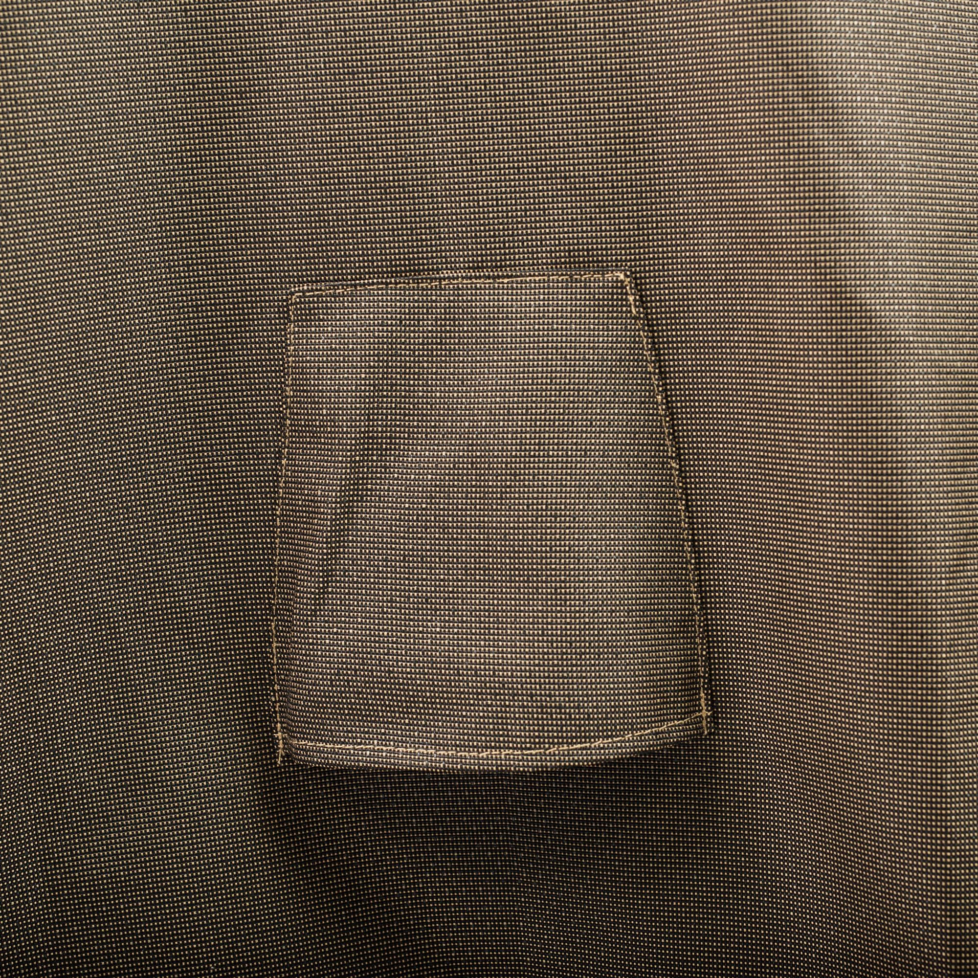 Budge Small Black and Tan Patio Loveseat Cover, StormBlock™ Hillside