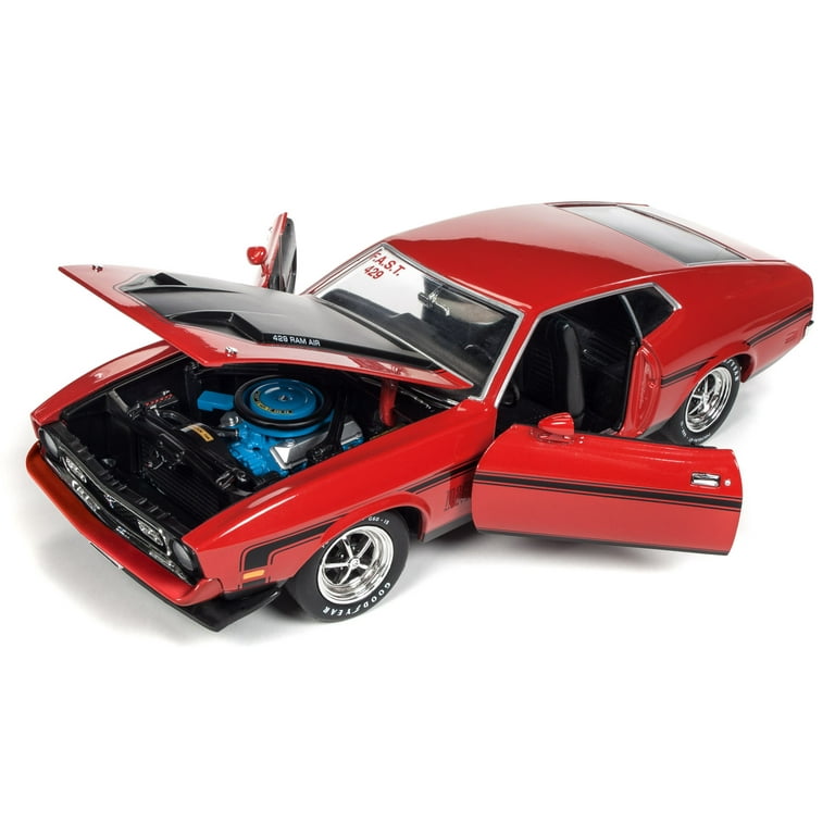1971 FORD MUSTANG Mach 1 ミニカー1/18 箱無し 1/18 Sunstar 1971 Ford Mustang Mach 1 (Green) Diecast Car