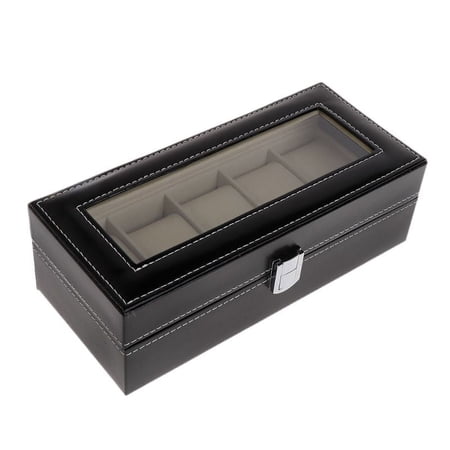 Watch Box Storage Case Gift Package Jewelry Display Boxes 5 Grids Luxury Faux Leather Soft Protection Organizer Watches End 13MD