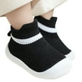 thumbnail image 3 of Sock Shoes Anti Baby Walking Socks Indoor Warm Knit Soft Sole Rubber Cotton Toddler Shoes Baby Sneakers for Boys Girls 18-24 Months Baby Clothing, 3 of 5