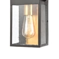 thumbnail image 4 of Elk Home 7-Inch Wide Outdoor Knowlton Wall Sconce, Matte Black, 4 of 5
