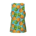 thumbnail image 5 of Xecao Pineapple Men's Tank Top Workout Quick Dry Sleeveless Gym Jogging Muscle Shirts Summer Swim Beach Tops, 5 of 9